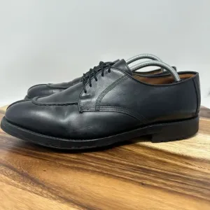 Allen Edmonds Dellwood Split Toe Derby Mens Size 10.5 E Black Vibram Dress Shoes