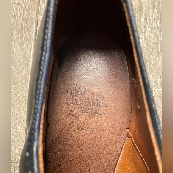 ALLEN EDMONDS HALE Black Mens Black Size 12D