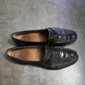 Allen Edmonds Leather Loafers, Black, Men's Size 11.5