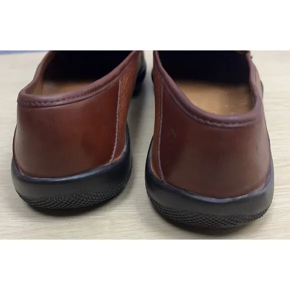 Allen Edmonds Mens Conway 5989 Brown Leather Penny Loafer Dress Shoes Size 11D