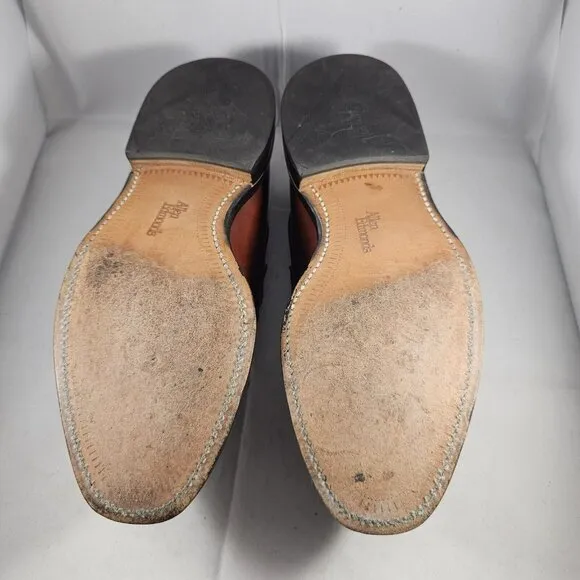 Allen Edmonds Men's Harwood Chili Dress Shoes Size 6E Made In U.S.A