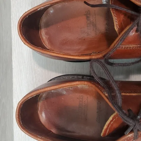 Allen Edmonds Mens Leather Black Hills Oxford Dress shoes sz 11B