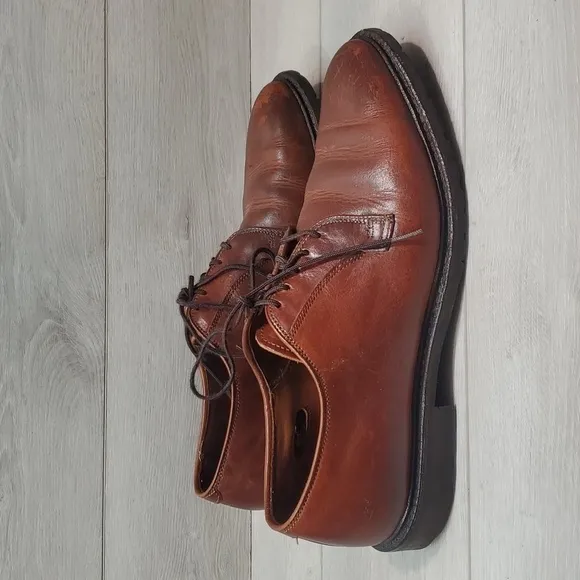 Allen Edmonds Mens Leather Black Hills Oxford Dress shoes sz 11B