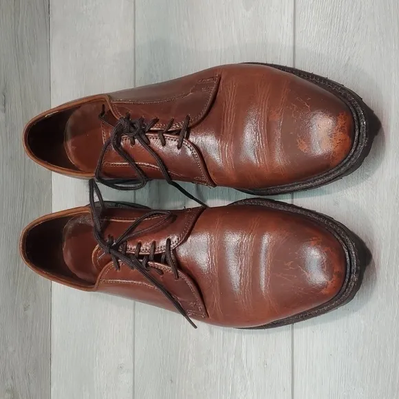 Allen Edmonds Mens Leather Black Hills Oxford Dress shoes sz 11B