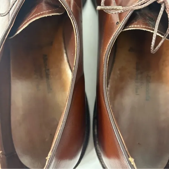 Allen Edmonds Men’s Leather Split Toe Oxford Brentwood Dress Shoe 15A Brown