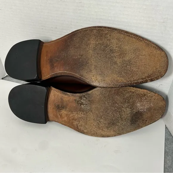 Allen Edmonds Men’s Leather Split Toe Oxford Brentwood Dress Shoe 15A Brown