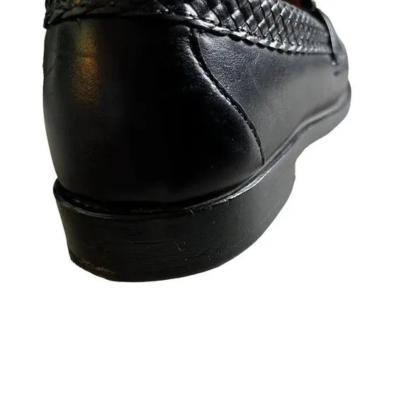 Allen Edmonds Men’s Size 10 A Leather Loafers Maxfield Dress Shoes Black Slip On