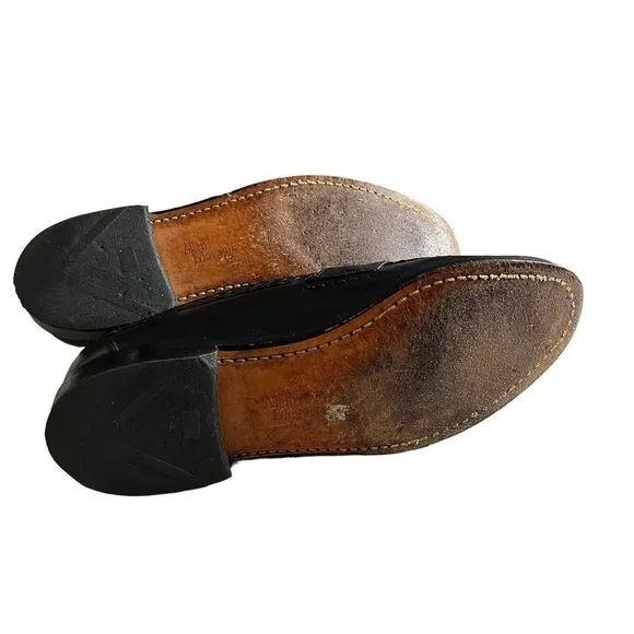 Allen Edmonds Men’s Size 10 A Leather Loafers Maxfield Dress Shoes Black Slip On