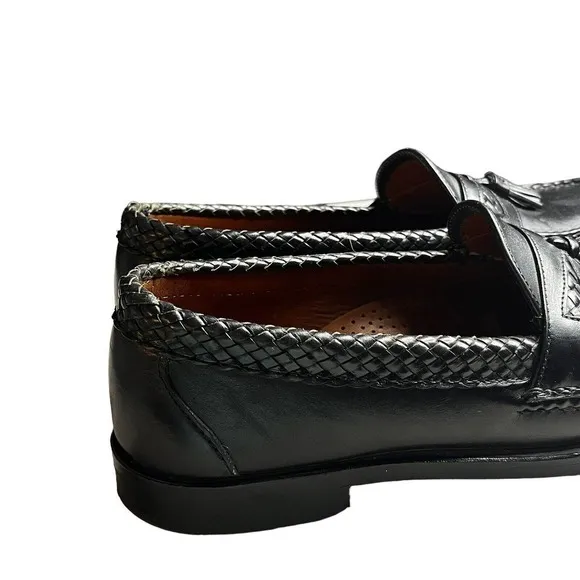 Allen Edmonds Men’s Size 10 A Leather Loafers Maxfield Dress Shoes Black Slip On