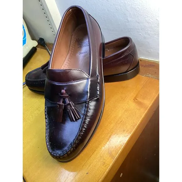 Allen Edmonds Men's Stowe Tassel Loafers Shoes Size 10