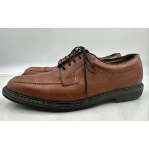 ALLEN EDMONDS Mens Wilbert Brown Leather Oxford Comfort Dress Shoes Sz 10 D USA