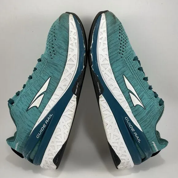 Altra Paradigm 4.5 Knit Running Shoes Womens Size 6.5 Teal Mesh Athletic Comfort