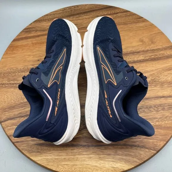 Altra Torin 6 Shoes Womens Size 6.5 Navy/Coral Road Running Comfort Trainers