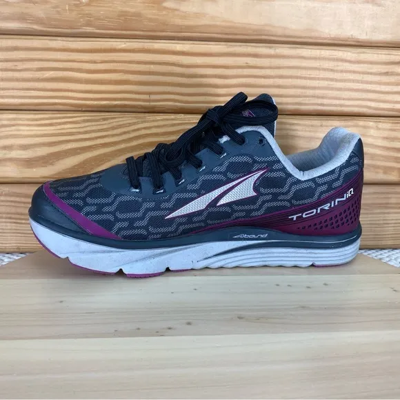 Altra Women’s 8.5 US Running Shoes Torin IQ AFW1737Q-3 Purple Gray Sneakers