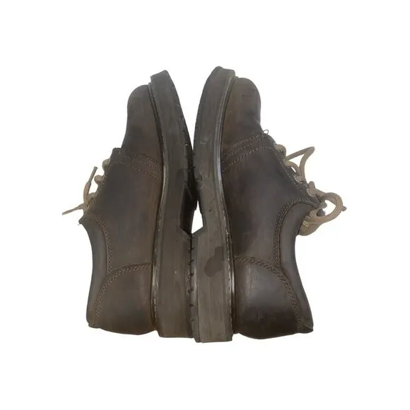 American Eagle Outfitters Vintage 90s Oxford Platform Boots Shoes GenuineLeather