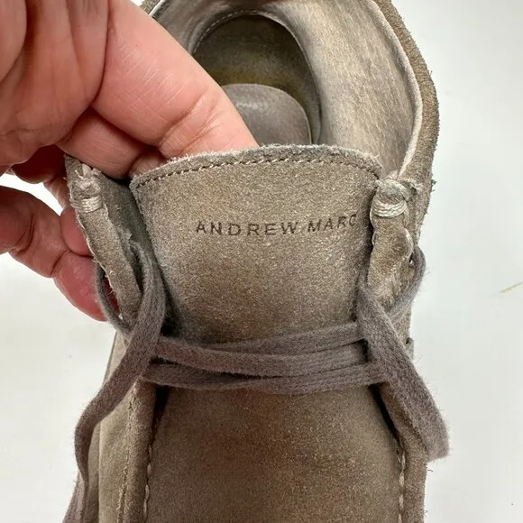 Andrew Marc Men's Chukka Boots Dorchester Suede Moccasin Boot 9