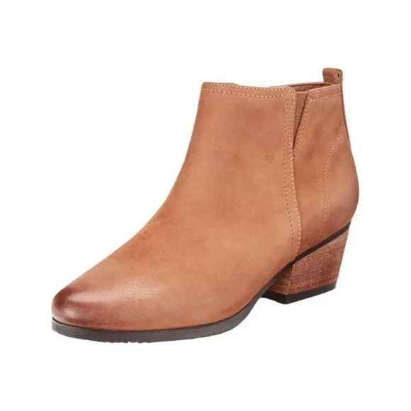 Aqua College Isla Nubuck Leather Ankle Boots Sz10W NIB