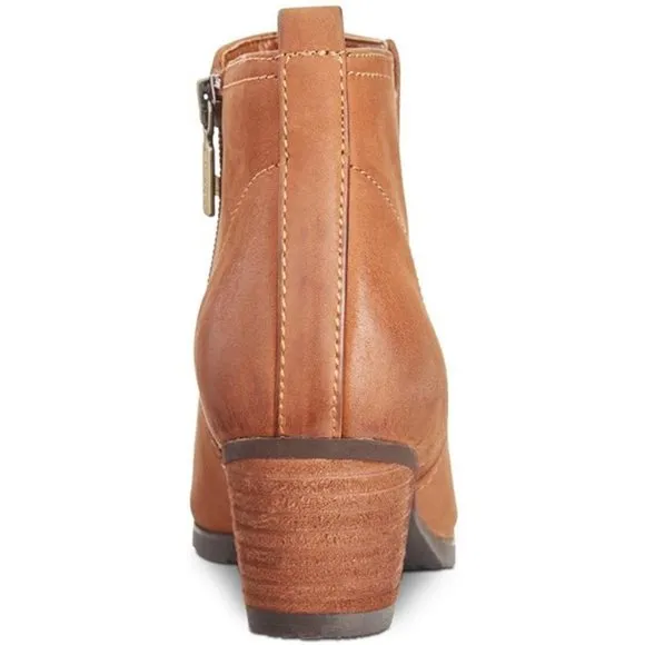 Aqua College Isla Nubuck Leather Ankle Boots Sz10W NIB