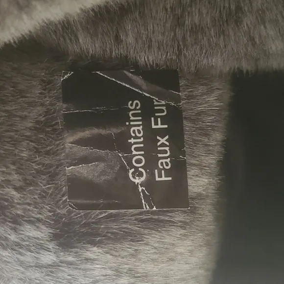 Aquatalia Black Suede Faux Fur Wedge Knee High Tall Boots Size 9