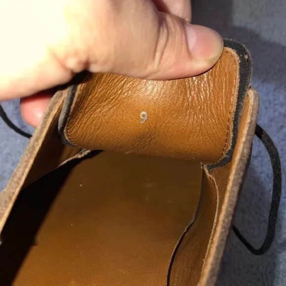 AQUATALIA Carson Brown Suede Waterproof Lace Oxford Shoes Sz 9