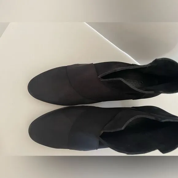 Arche Black Slip In Ankle Boots Size 38 (7)