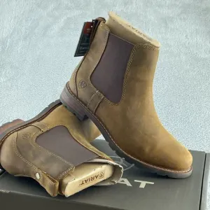 ARIAT BMVY9 Womens Wexford Waterproof Boot Weathered Brown 8.5 Wide NWB S032