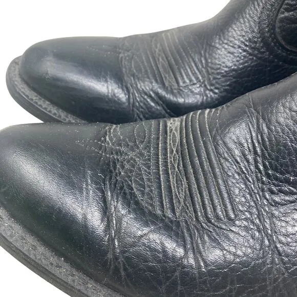 Ariat Heritage R Toe Western Boot Mens 7D Black