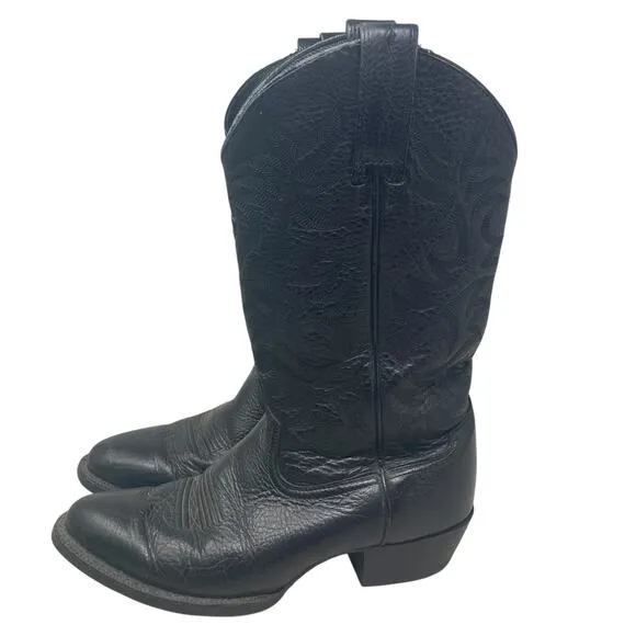 Ariat Heritage R Toe Western Boot Mens 7D Black