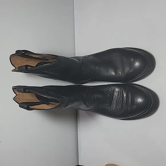 ARIAT heritage Roper men's black leather western cowboy shoes 9 EE US,42 W EU