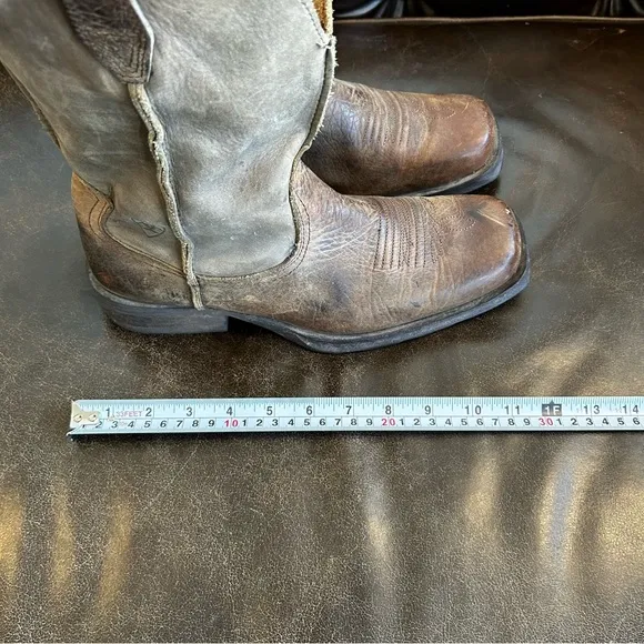 Ariat Men’s Brown Cowboy Boots Classic Western Style size 9EE
