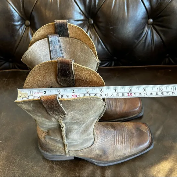 Ariat Men’s Brown Cowboy Boots Classic Western Style size 9EE