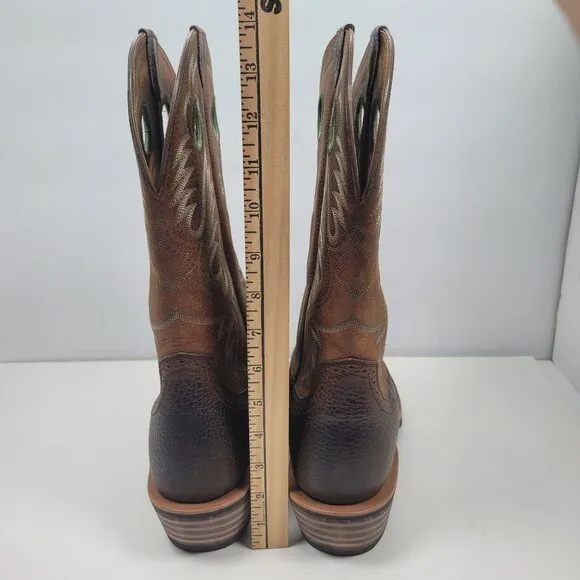 Ariat Men's Brown Western Leather Cowboy Boots 10016272 US Size 12EE