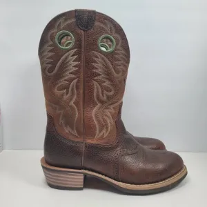 Ariat Men's Brown Western Leather Cowboy Boots 10016272 US Size 12EE