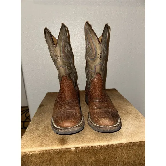 Ariat Men's Cowboy Boots Size 7D Seldom Worn Style/10005037 Pre-Owned