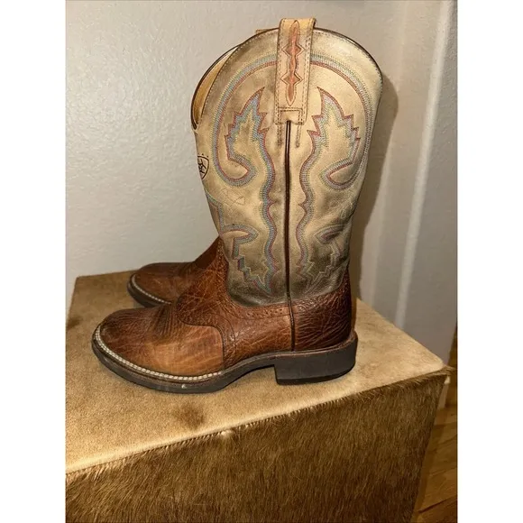 Ariat Men's Cowboy Boots Size 7D Seldom Worn Style/10005037 Pre-Owned