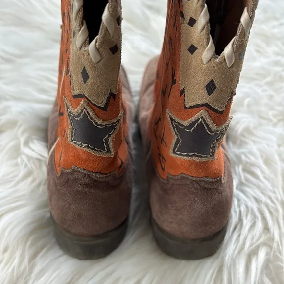 Ariat Pete Brown Grained Russet Kid's Boot Style 10015393 Size 3