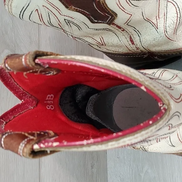 Ariat Womens 10017423 Ranchbaby Western Cowboy Boots shoes sz 8.5B