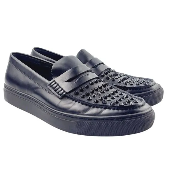 Ash Stud-Detailing Men's Loafers - Size 43 /‎ US 10