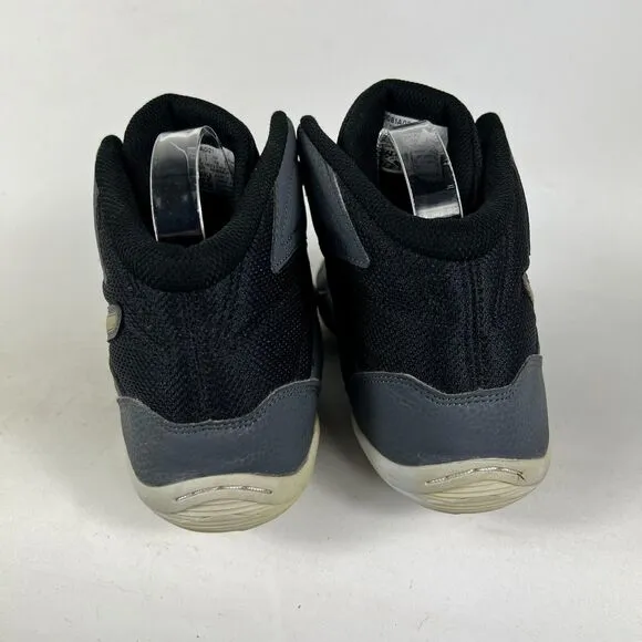 Asics Matflex 6 Wrestling Shoes Men's 12 Black Leather Comfort athletic Sneakers