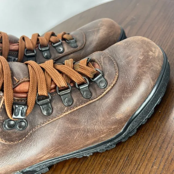 Asolo AFX 520 Boots Women's 7.5 Brown Leather Gore-Tex Lace Up Hiking Shoes
