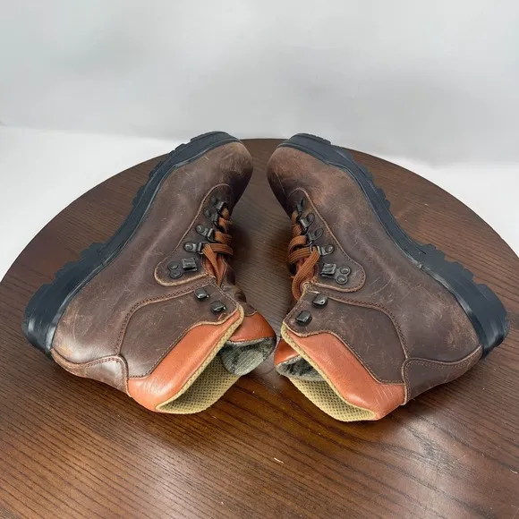 Asolo AFX 520 Boots Women's 7.5 Brown Leather Gore-Tex Lace Up Hiking Shoes