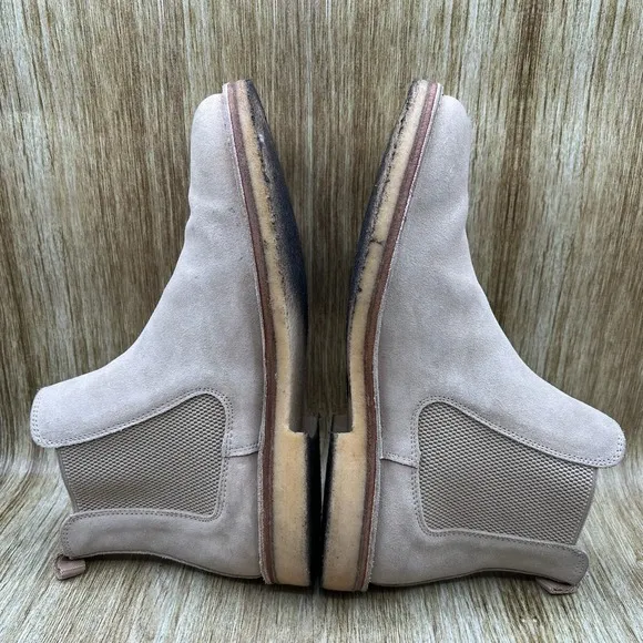 Astorflex Bitflex Chelsea Boots Men's Size 11 M Tan Suede Ankle Boots Shoes