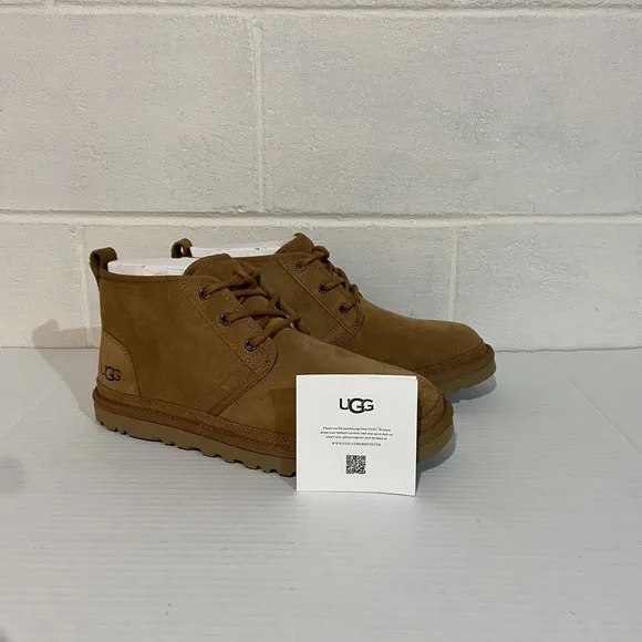 Authentic Brand UGG Women's Neumel Chestnut Chukka Boots Shoe 1094269 Comfy Gift