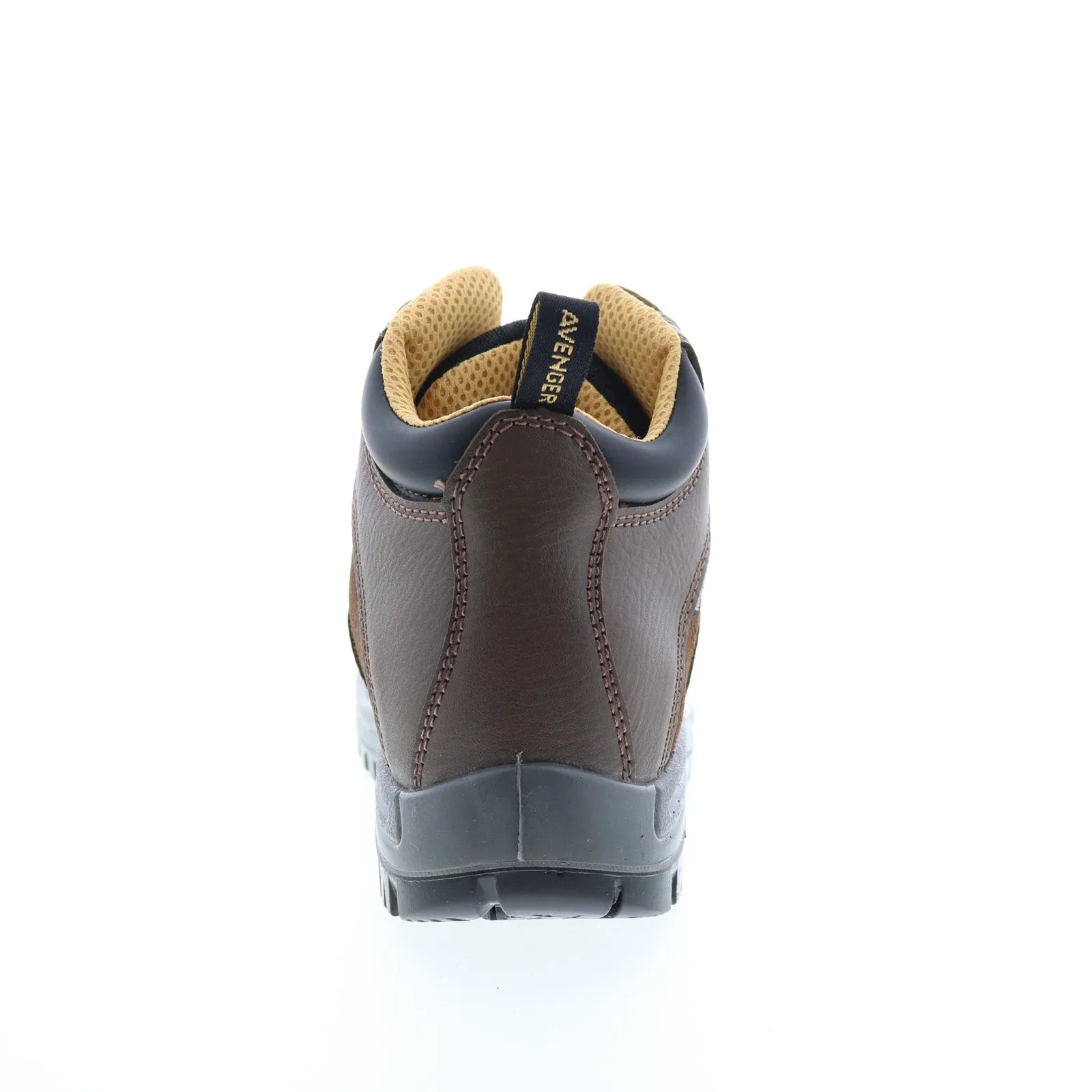 Avenger Breaker Composite Toe Electric Hazard PR WP 6" Mens Brown Wide Boots