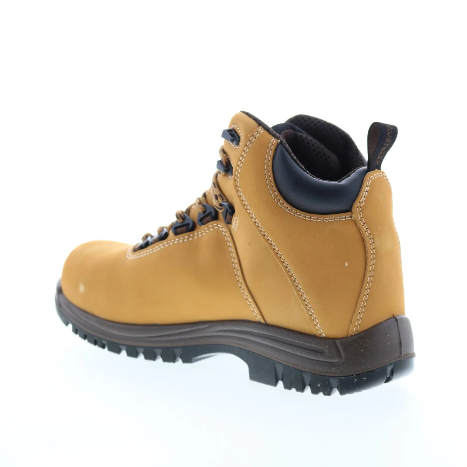 Avenger Breaker Composite Toe Electric Hazard PR WP 6" Mens Brown Wide Boots