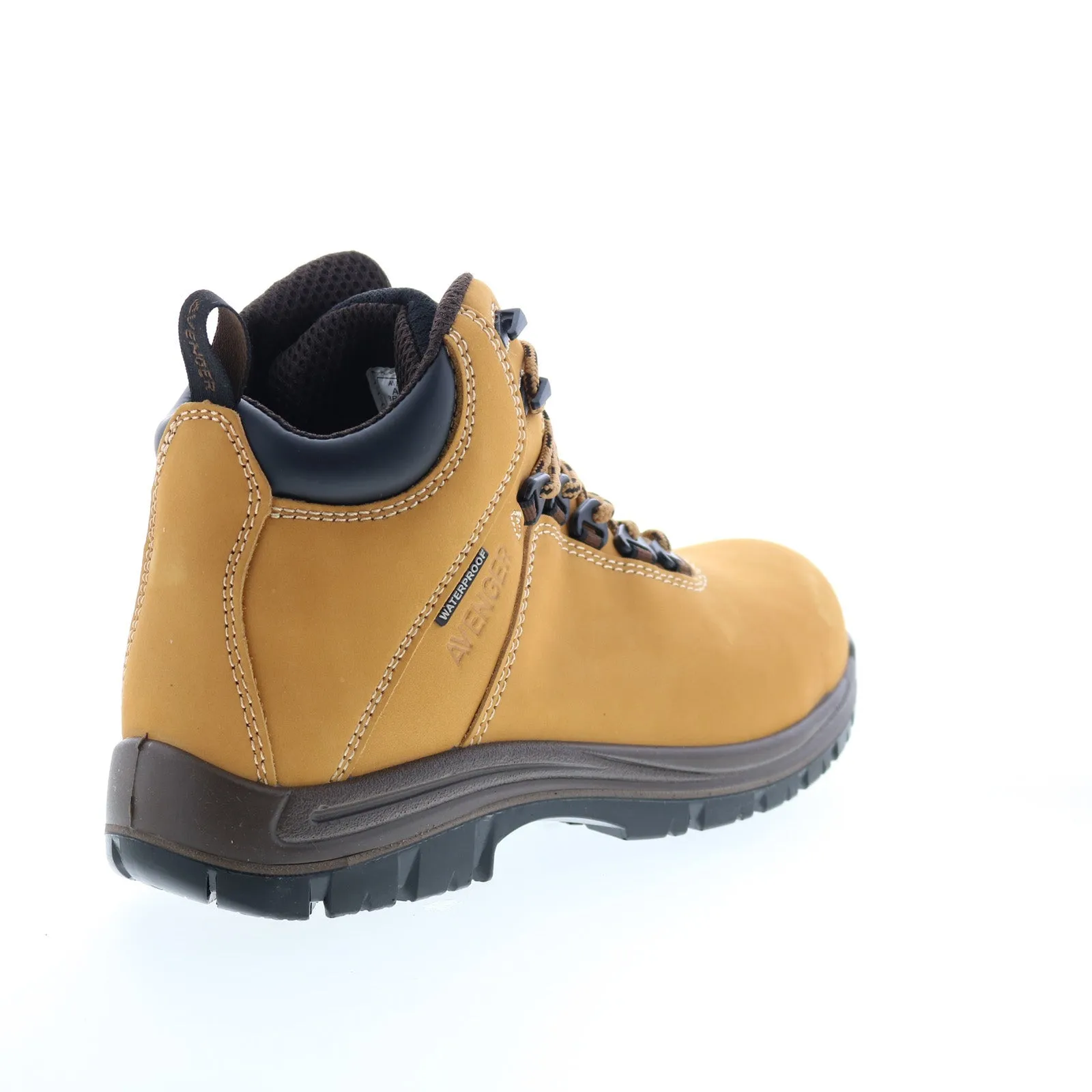 Avenger Breaker Composite Toe Electric Hazard PR WP 6" Mens Brown Wide Boots