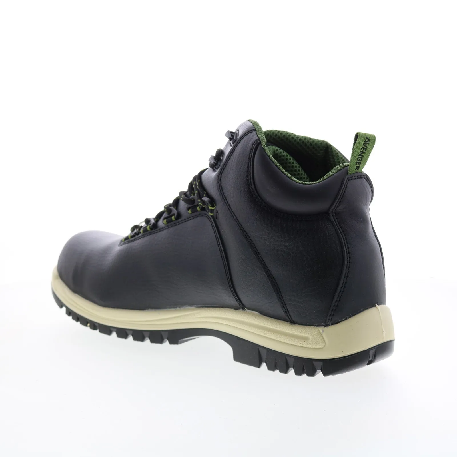 Avenger Breaker Composite Toe Electric Hazard WP PR 6" Mens Black Wide Boots