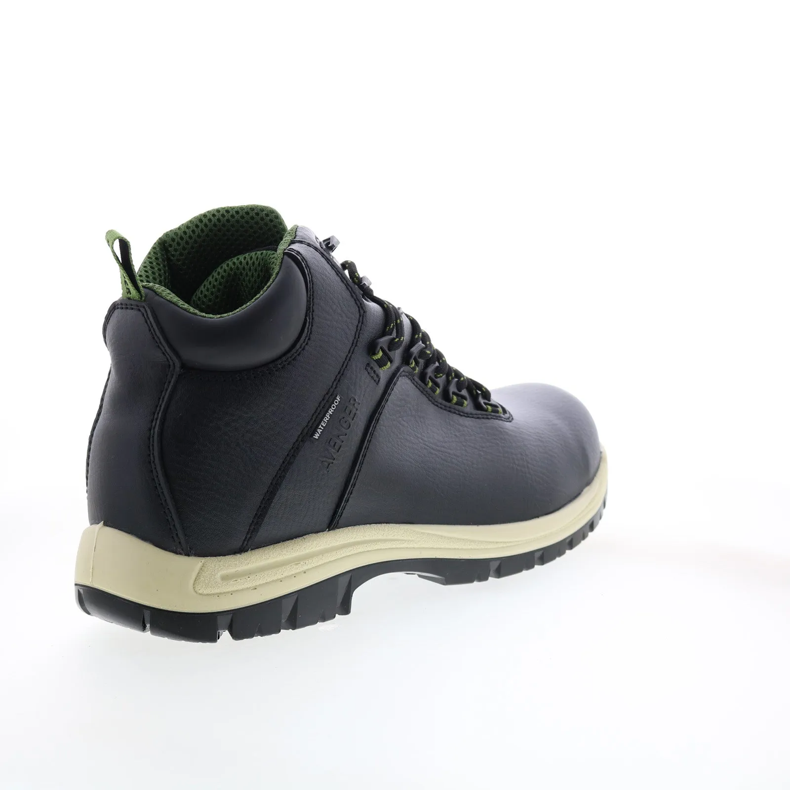 Avenger Breaker Composite Toe Electric Hazard WP PR 6" Mens Black Wide Boots