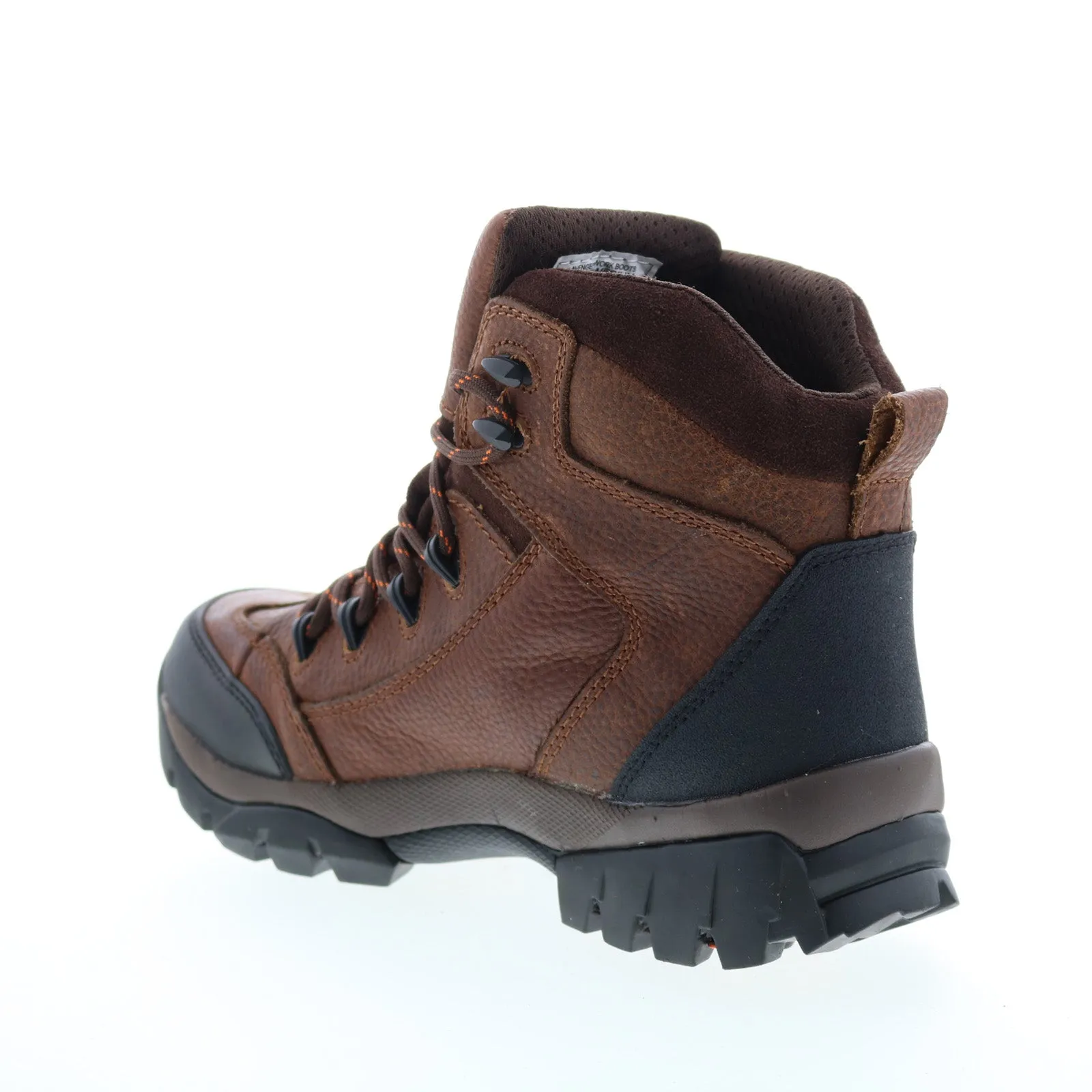 Avenger Soft Toe Electric Hazard WP 6" A7644 Mens Brown Wide Work Boots