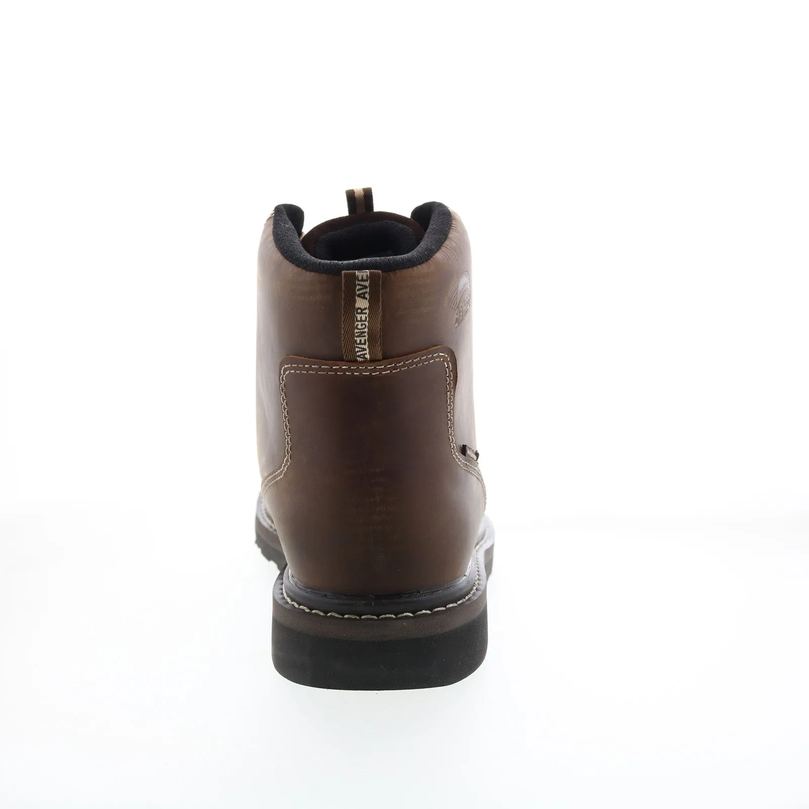 Avenger Wedge Carbon Toe Electric Hazard WP 6" Mens Brown Wide Work Boots